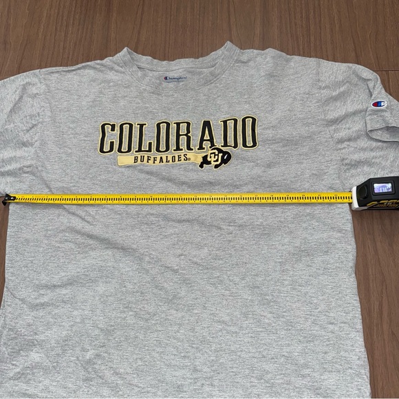 Colorado Buffalos Buffs CU Men’s XL Gray T-Shirt Embroidered Game‎ Day Retro - Picture 10 of 10
